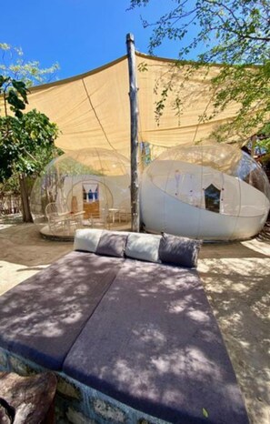 Room, 1 Bedroom, Accessible, Smoking | View from property - Rock and Sea Bubble Lodges (Watamu)