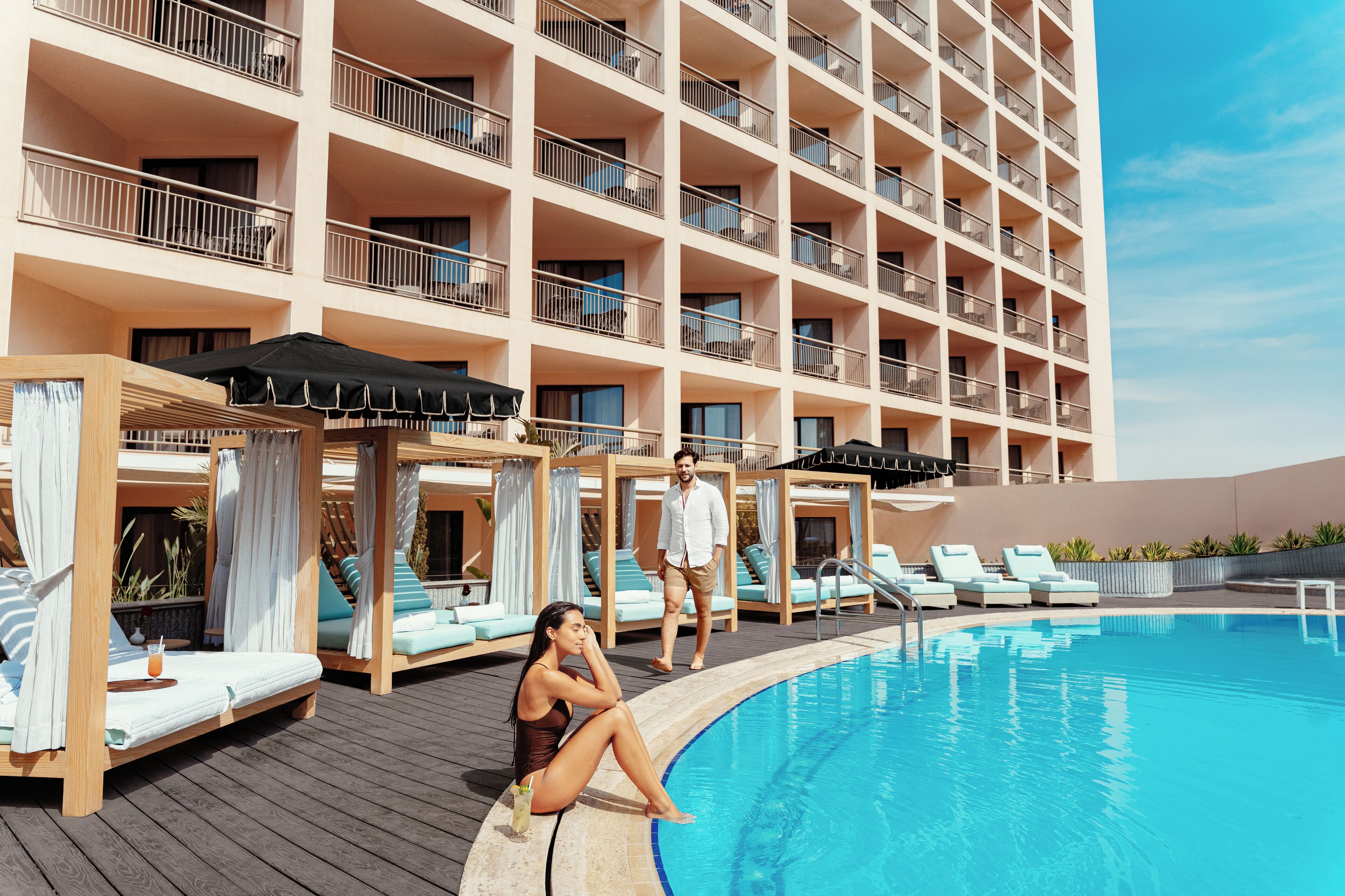 Alberca al aire libre 