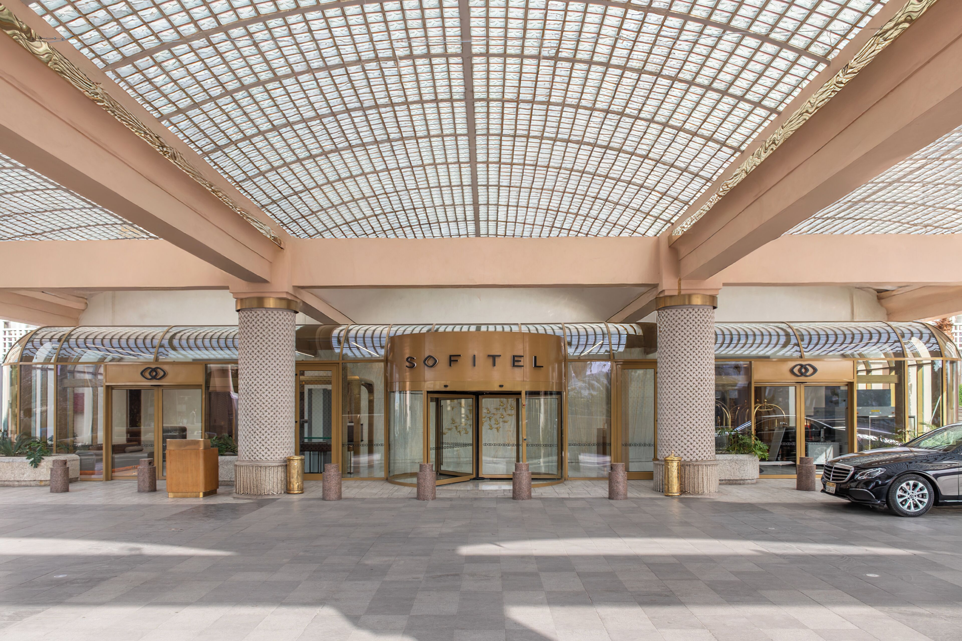 Entrée de l’hébergement