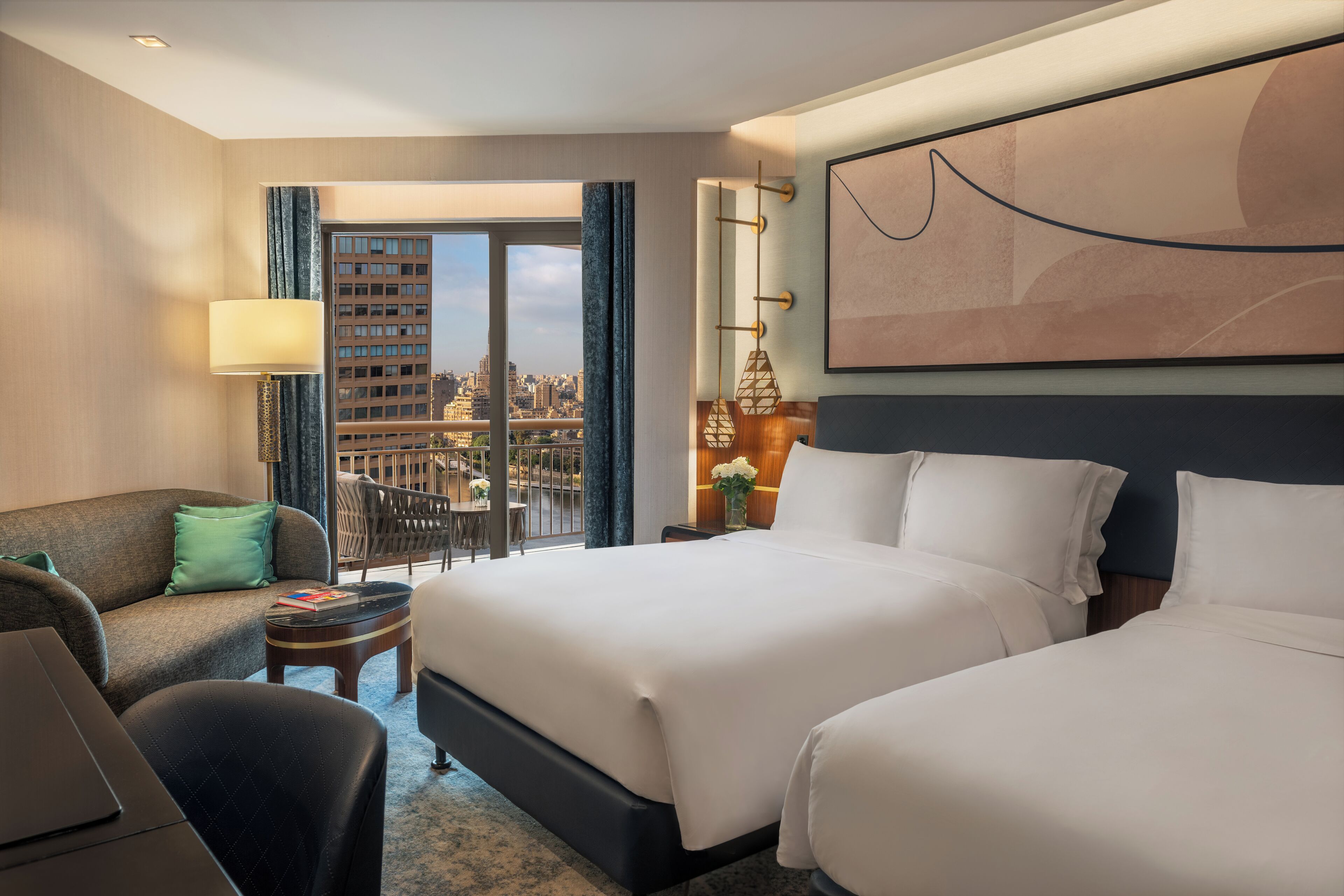 1 bedroom, Egyptian cotton sheets, premium bedding, minibar
