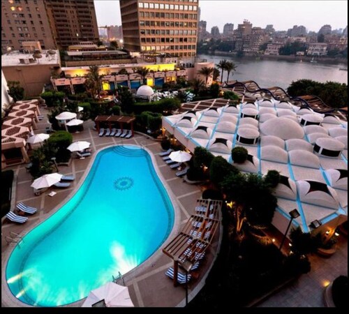 Conrad Cairo,twin Classic Room, Partial Nile View