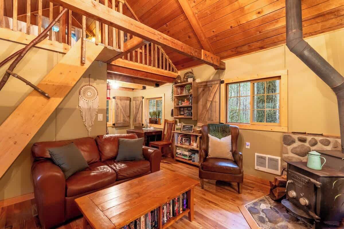 Smart TV, fireplace, video games, books