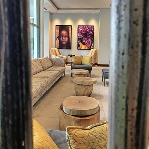 Living area - Trademark Hotel, Terrace King Single Room in Nairobi No003 (Nairobi)