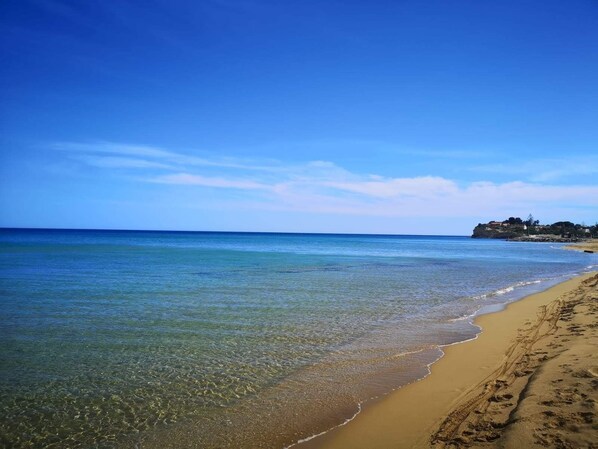 Apartment, 3 Bedrooms, Smoking, Patio | Beach - Apartment in Villa a Stone's Throw From the sea Up (Avola)