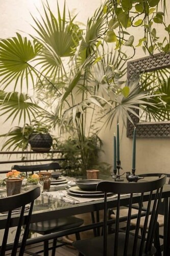 Trendy entire 1900s house exquisitely decorated.