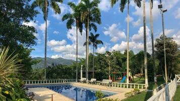 Room, 1 Bedroom, Accessible, Smoking | Pool | Outdoor pool