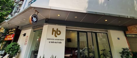 Façade de lâhĂ©bergement