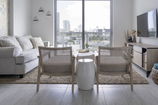 Área de sala de estar