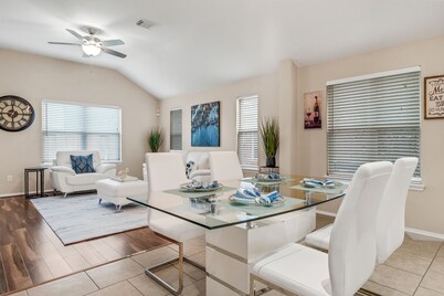 Spacious 3BR Spring TX Home, Office, EV Charger, Patio, Pet-Friendly