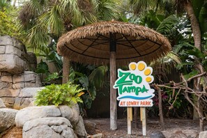 Exterior detail - Accessible Ground Floor Little Harbor Room | 2 Queen Beds | Kitchenette | Resort Access | Sleeps 4 (Ruskin)