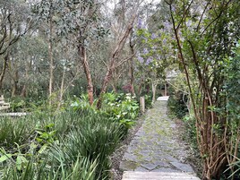 Casa de campo superior | Vista para o jardim