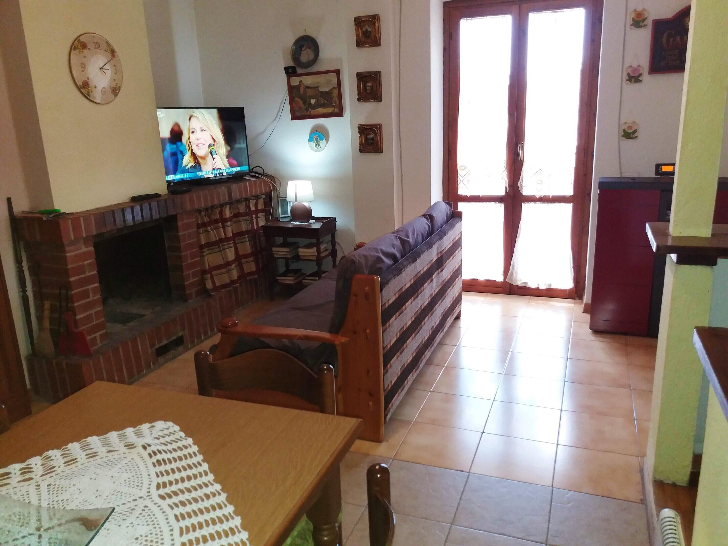 Appartamento 2 camere, con caminetto