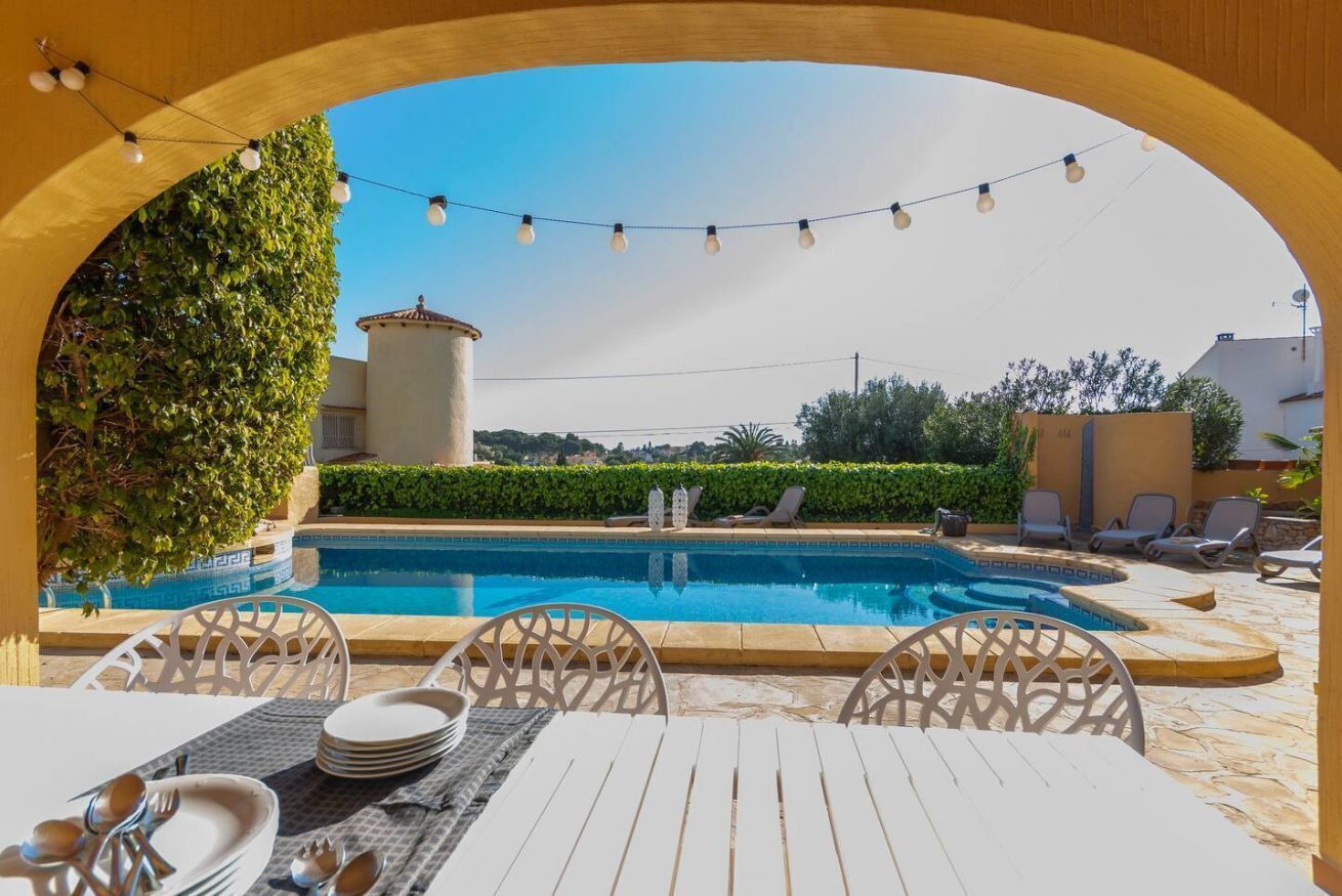 Una piscina climatizada