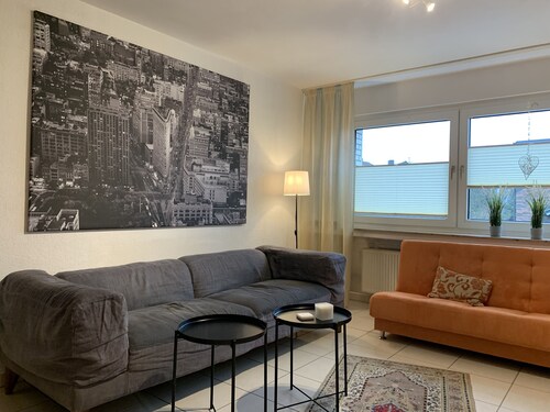 Cozy vacation apartment in Dorsten directly on the canal