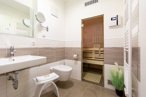 Shower, hair dryer, towels - Quartier 7, App. 02, Germany (Heringsdorf)