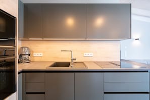 Fridge, microwave, oven, dishwasher - Domizil Meerzeit, App. 8 (Heringsdorf)