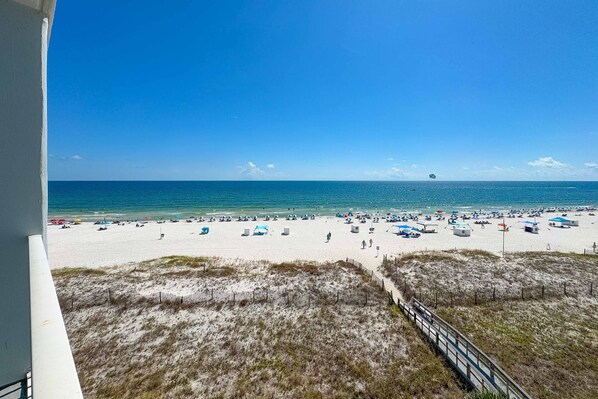 On the beach - Beach Front Condo | Waterspouts + Zero Entry Pool | Lighthouse | My Beach Getaways (Gulf Shores)