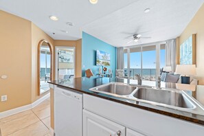 Interior - Beach Front Condo | Waterspouts + Zero Entry Pool | Lighthouse | My Beach Getaways (Gulf Shores)