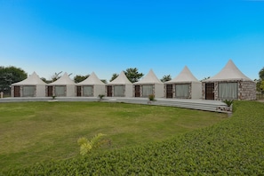 Majoituspaikan julkisivu