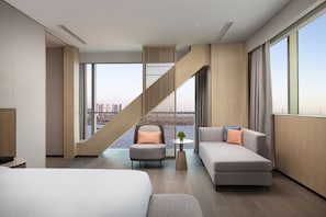 Down comforters, minibar, in-room safe, desk - YangziRiverInternationalConferenceCenter (Nanjing)