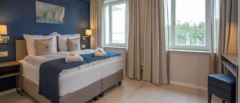 2 slaapkamers, een bureau, gratis wifi, beddengoed