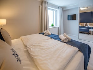 1 Schlafzimmer, kostenloses WLAN, Bettwäsche