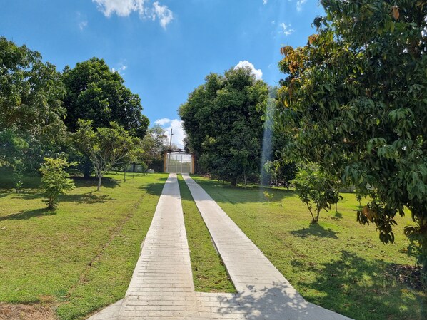 Overnattingsstedets uteområder