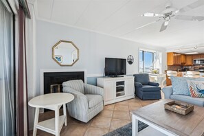 Televisión y reproductor de DVD 