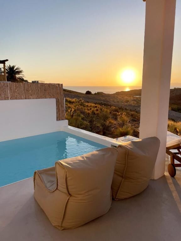 Sunrise two-bedroom villa with private pool | Premium bedding, down comforters, pillowtop beds, in-room safe