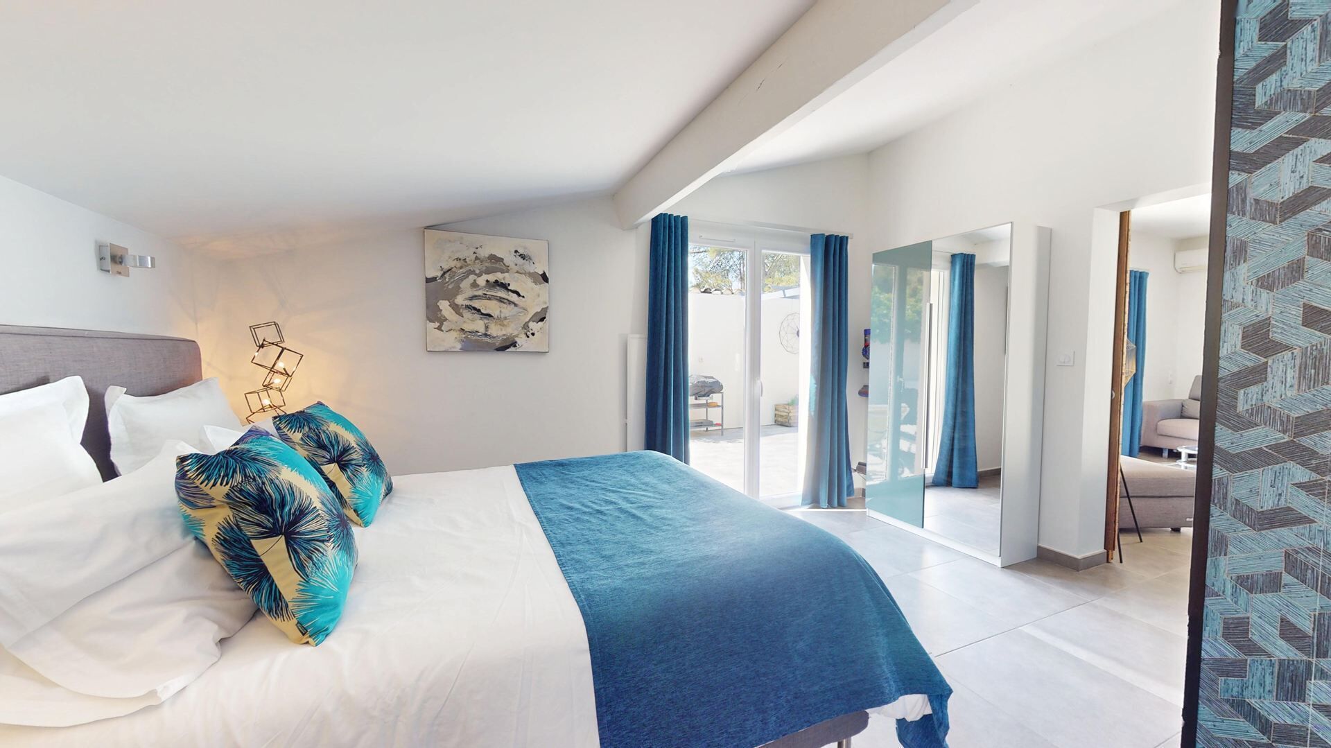 Villa Deluxe avec SPA privatif (Cubic) | 1 slaapkamer, luxe beddengoed, donzen dekbedden, Select Comfort-bedden