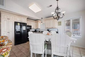 Fridge, microwave, oven, stovetop - Fifth House From The Beach- 2 bdrm-2 bath-Sleeps 8  "Ocean Breeze 913" (Myrtle Beach)