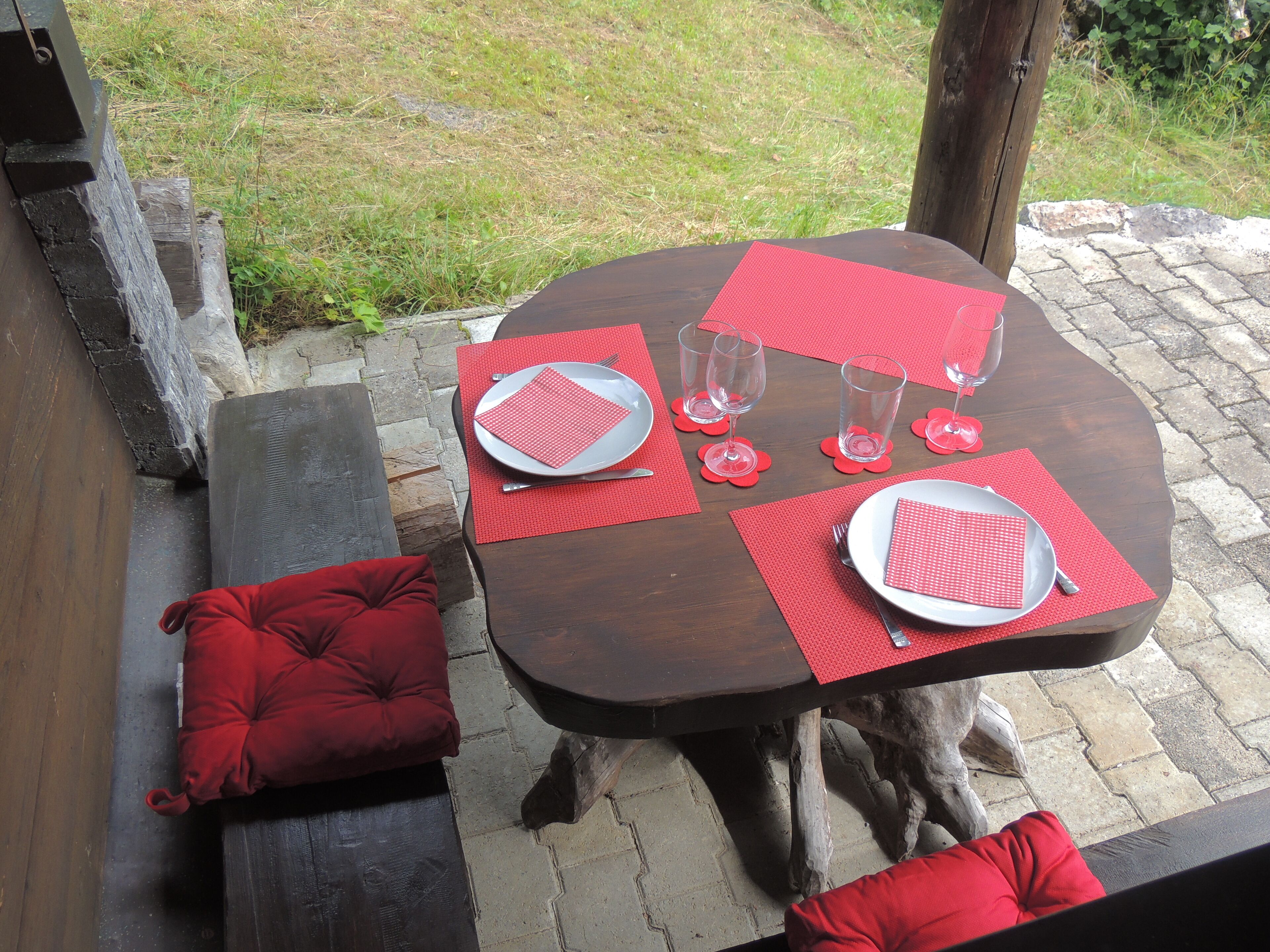 Udendørs spisemuligheder