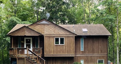 Private cabin with high speed WiFi, firepit, and waterfront at Lake Anna!
