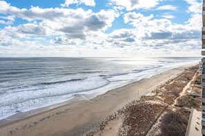 Na praia 
