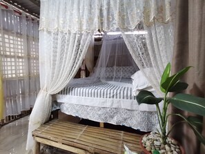 1 bedroom - Riverside Native guest house and A-framed cabin for family picnic and camping. (Tayug)