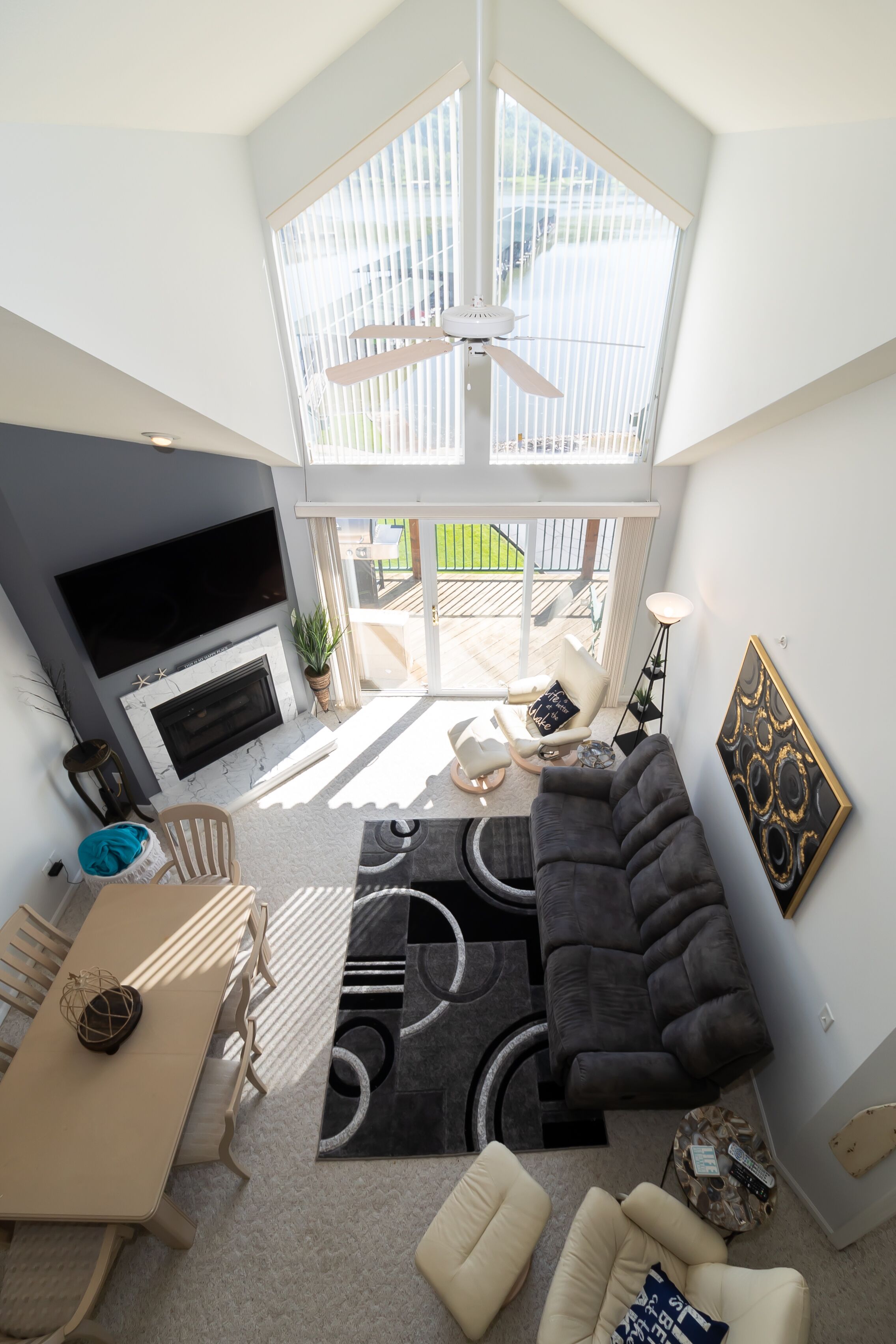 Smart-tv och böcker