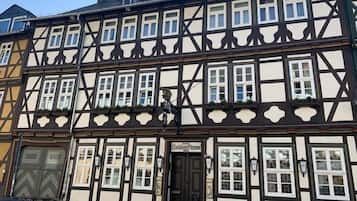 Fassade der Unterkunft