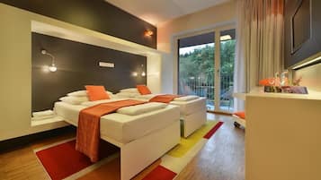 Chambre Double Supérieure, balcon