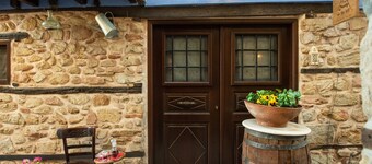 Dandy Villas Arnaia - Arni - Fireplace - Down Town