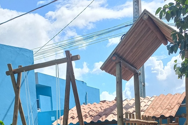 Fassade der Unterkunft