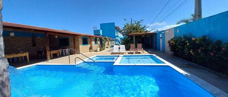 Voorkant van accommodatie