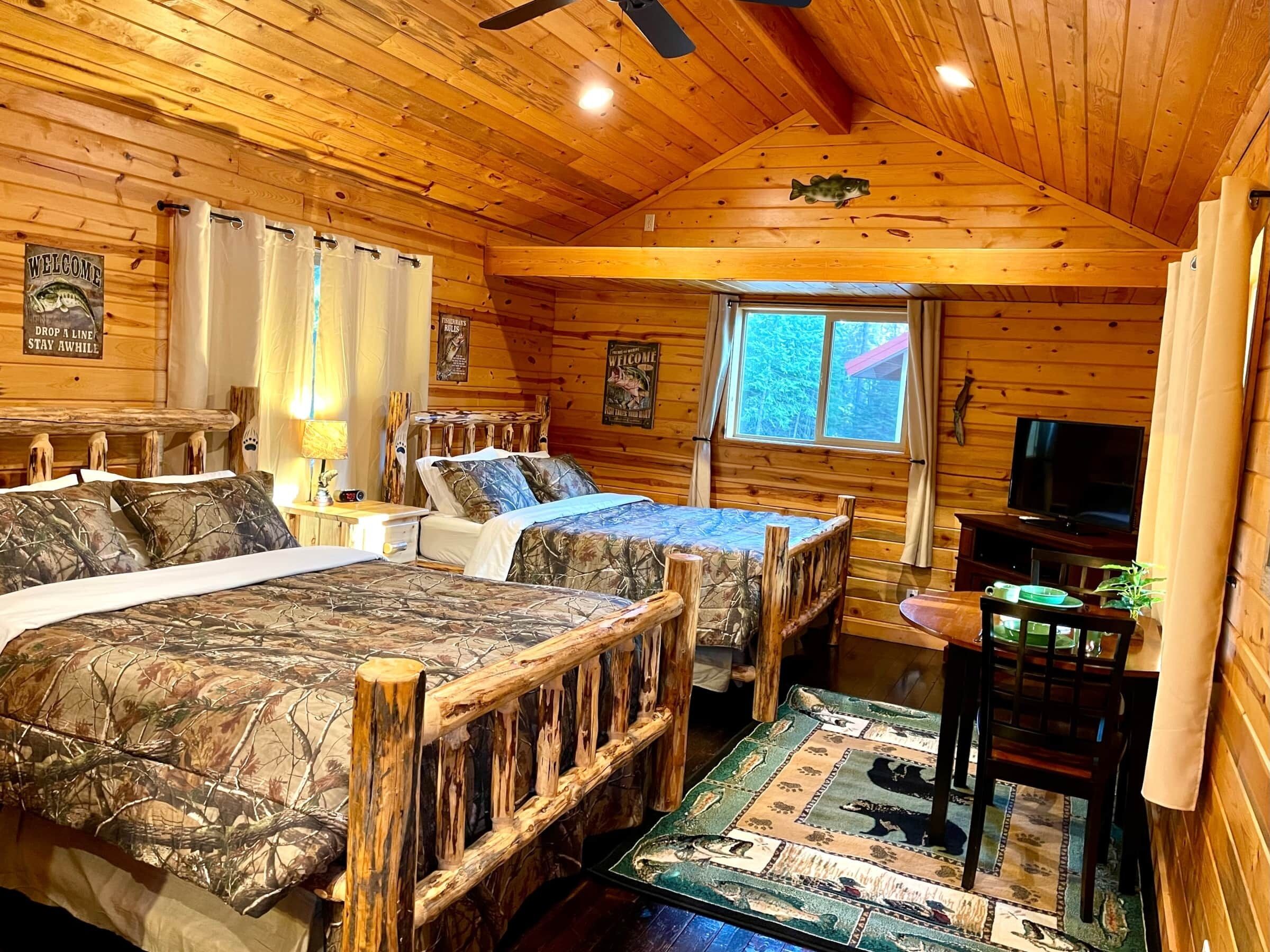1 habitación y ropa de cama 