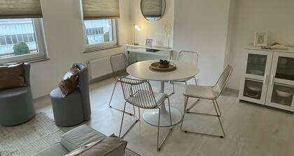 Zen apartment integrated into its wellness center