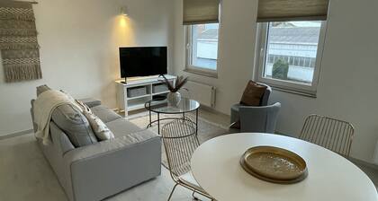 Zen apartment integrated into its wellness center