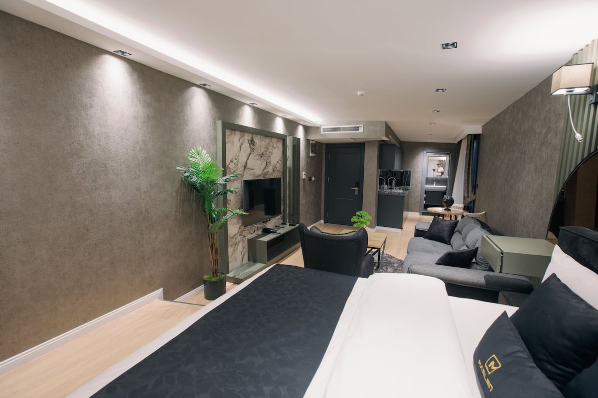Monolocale comfort | 1 camera, biancheria da letto di alta qualità, minibar, lenzuola