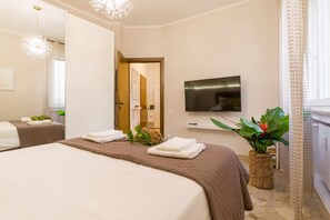 Appartamento Basic | 1 camera, con arredamento individuale, ferro/asse da stiro