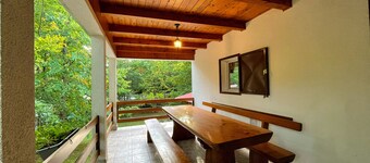 Mountain house with pool