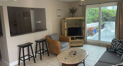 Ocean Front with Patio and Private Beach Access