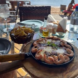 On the beach, white sand, 10 beach bars