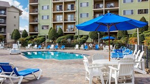 Indoor pool, outdoor pool